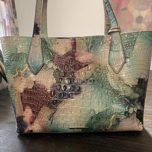 Brahmin Athena Nirvana Melbourne Tote EUC